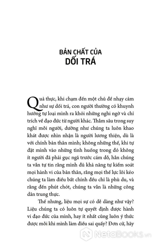 Review sách Bản Chất Của Dối Trá: Khi sự trung thực không đơn giản như ta vẫn nghĩ 4 review sách Bản Chất Của Dối Trá